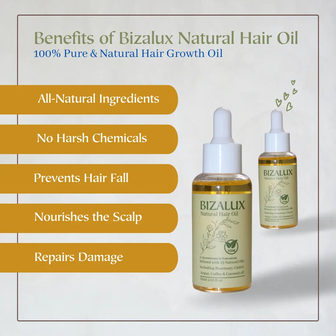 Bizalux™ Natural Hair Growth Oil
