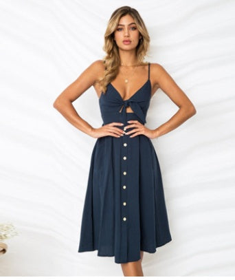 Belle Bow Back Charm Dress