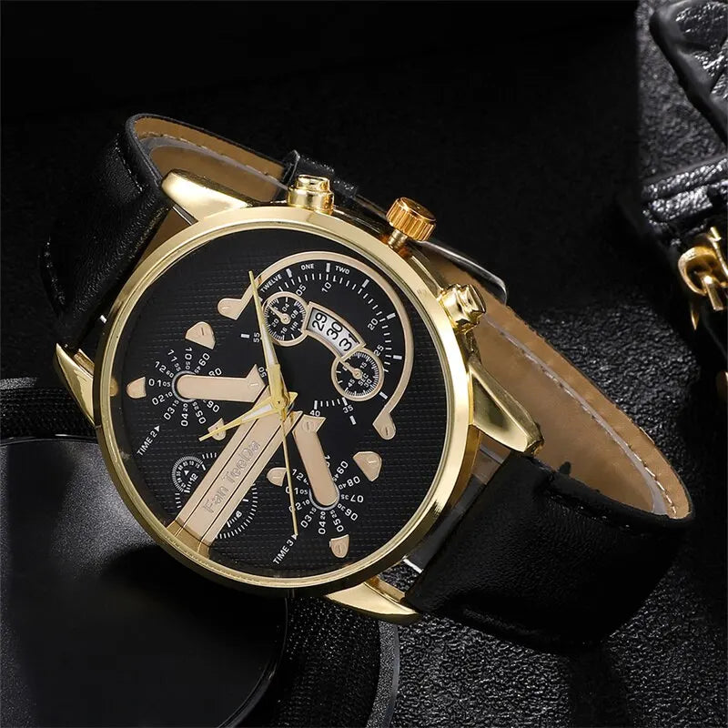 Fashion Date Quartz Men Watches Top Brand Luxury Male Clock Chronograph Sport Mens Wrist Watch Hodinky Relogio Masculino